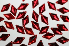 Diamond 18x11mm Acrylic Stones - Light Siam
