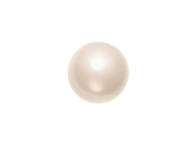 Brilliance 6mm Hotfix Half Glass Pearls - Champagne