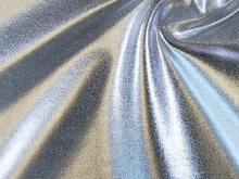 Liquid Foil lycra - Metallic Silver