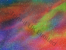 Mystical Glitter Stretch Net - Multi-coloured