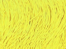 Stretch Top Rayon (Tactel) Fringe 30cm - Daffodil