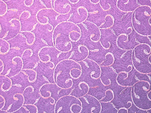 Arabesque Embroidered Superflow Georgette SALE - Violet