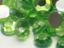 Acrylic Stones SS16(3.5mm Round)70% OFF - Peridot