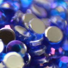Acrylic Stones AB  SS20(4.5mm)70% OFF - Electric Blue AB