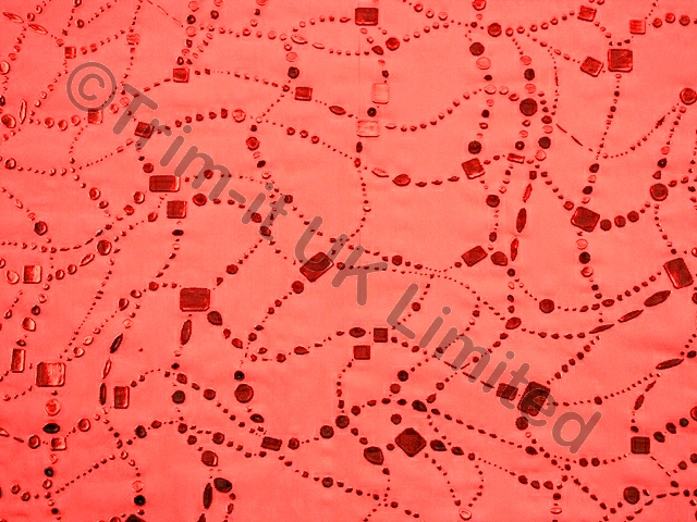 Gem Stretch Net SALE WAS �39 - Flame Red (B)/Metallic Red