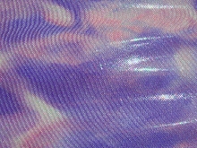 Marble Foiled Lycra - Lilac/Violet