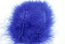 Marabou Small Feathers(approx.20 per pkt.) - Royal Blue