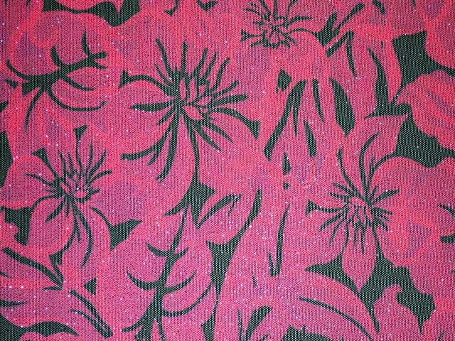 Poppy Glitter Stretch Net SPECIAL OFFER WAS �39 - Neon Cerise/Black