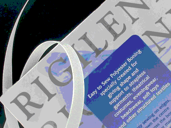 Rigilene 8mm wide (40m box) - Clear