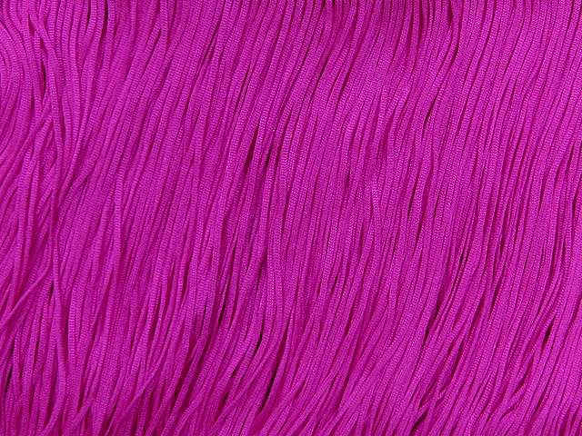  Stretch Top (Polyester) Fringe 15cm - Hawaiian Pink