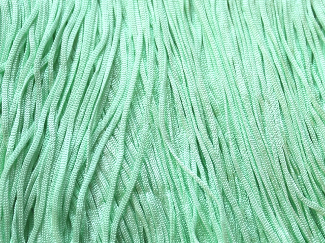  Stretch Top (Polyester) Fringe 15cm (10m Card) - Peppermint