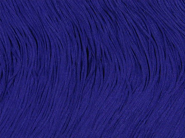  Stretch Top (Polyester) Fringe 15cm (10m Card) - Sapphire