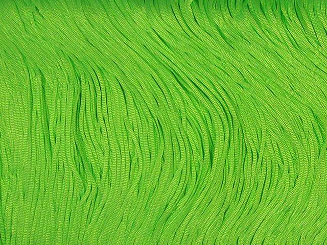 Stretch Top (Polyester) Fringe 30cm - Flo. Apple