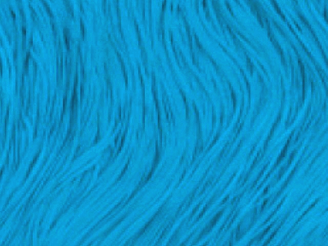 Stretch Top (Polyester) Fringe 30cm - Turquoise