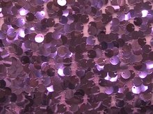 Shimmy Sequin Fabric-Flat 10mm Round Sequins - Orchid